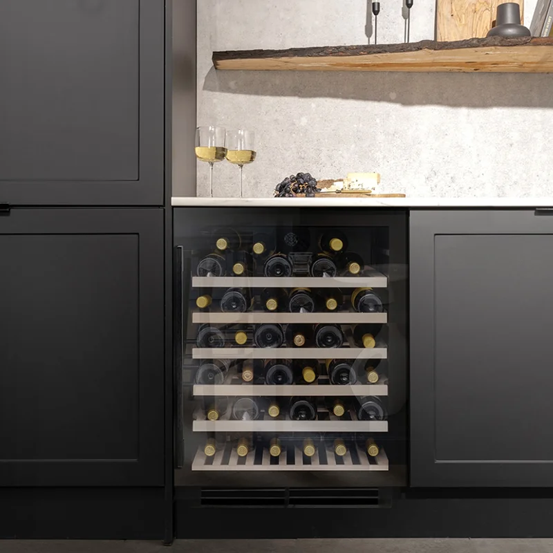 Caple Undercounter Single Zone Wine Cooler Black